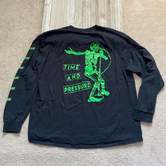 Time And Pressure XL Saint Louis Hardcore Music Long Sleeve Graphic Band T-Shirt - Picture 5 of 12